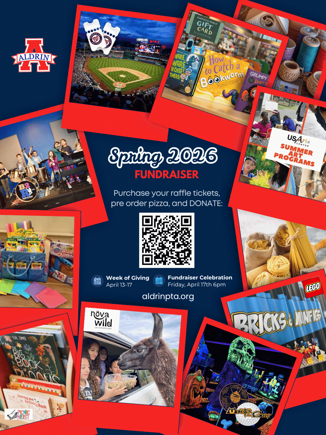 Spring 2026 Fundraiser Poster